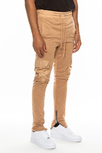 Herren Slub Hose Gestreift Freizeit Gym Jogging Jogginghose Sweathose Trainingshose - Bild 15 von 17