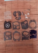 Carburetor Rebuild Repair Kit for Walbro  WT3 WT20 WT44 WT63 WT83