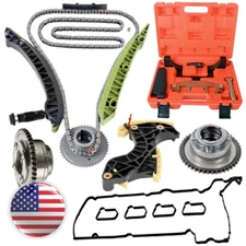 Timing Chain Kit VVT Sprocket Gasket Tool For Mercedes Benz C250 SLK250 1.8 M271