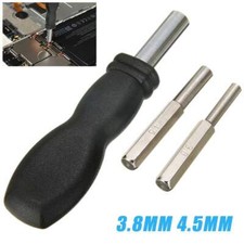 3.8mm and 4.5mm Nintendo Security Bit Screwdriver//SNES, N64, Gamecube  more  
