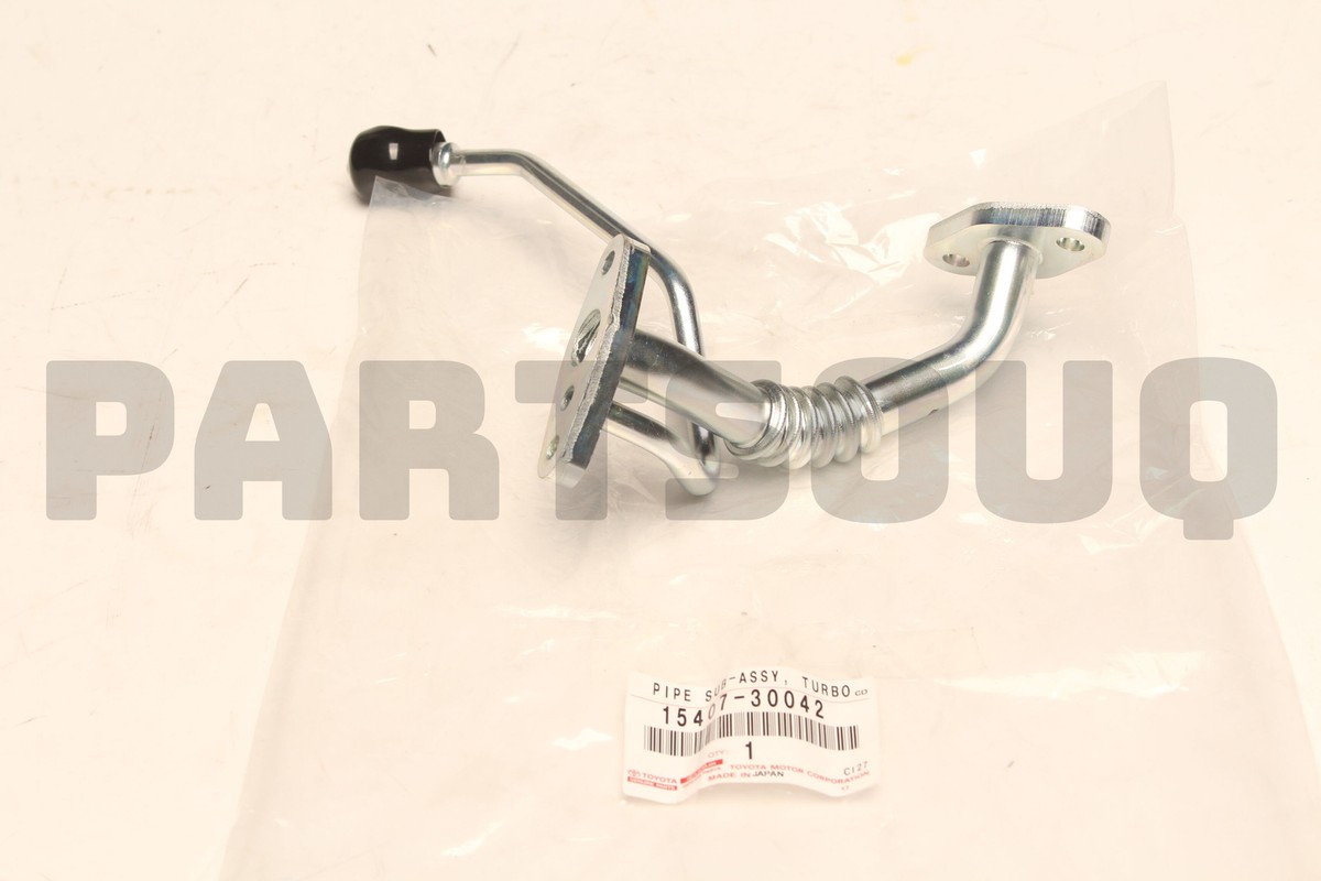 1540730042 Genuine Toyota PIPE SUB-ASSY, TURBO OIL INLET