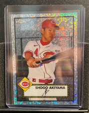 Shogo Akiyama  2021 Topps Chrome Platinum - Platinum 70th  - # 7/70 Reds - #318