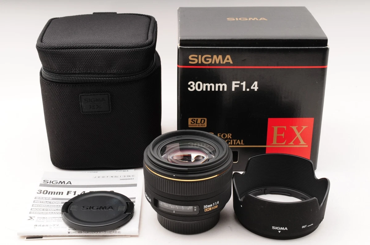Sigma EX 30mm f/1.4 Camera Lenses for sale | eBay