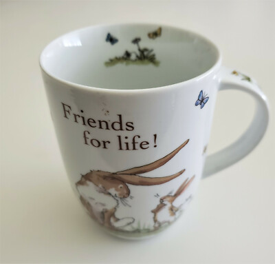 1 Konitz Guess How Much I Love You Coffee Mug Bunny Rabbit Butterflies 2014 FS