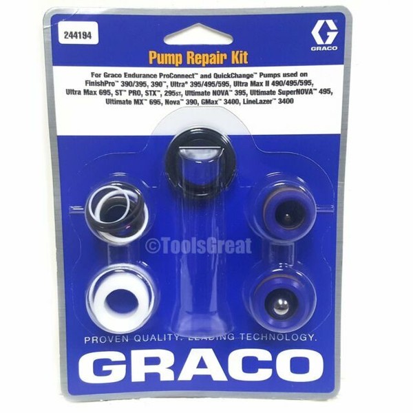 Graco 18B260 Pump Repair Kit for sale online eBay