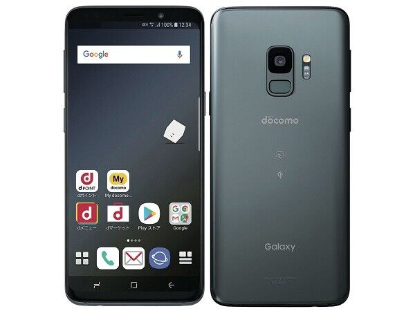 SAMSUNG GALAXY S9 SC-02K SCV38 ANDROID SMARTPHONE JAPAN VERSION UNLOCKED  GREY