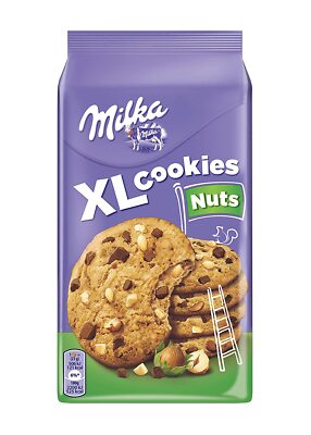 Milka Xl Cookies Nuts, 184 G
