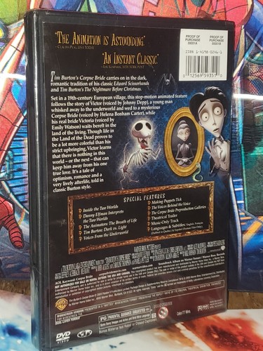 Corpse Bride (DVD, 2005) NEW & SPECIAL FEATURES! - Picture 3 of 7