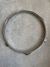 Gibraltar 10 steel metal 6 hole tom drum hoop - chrome SC-1006TT