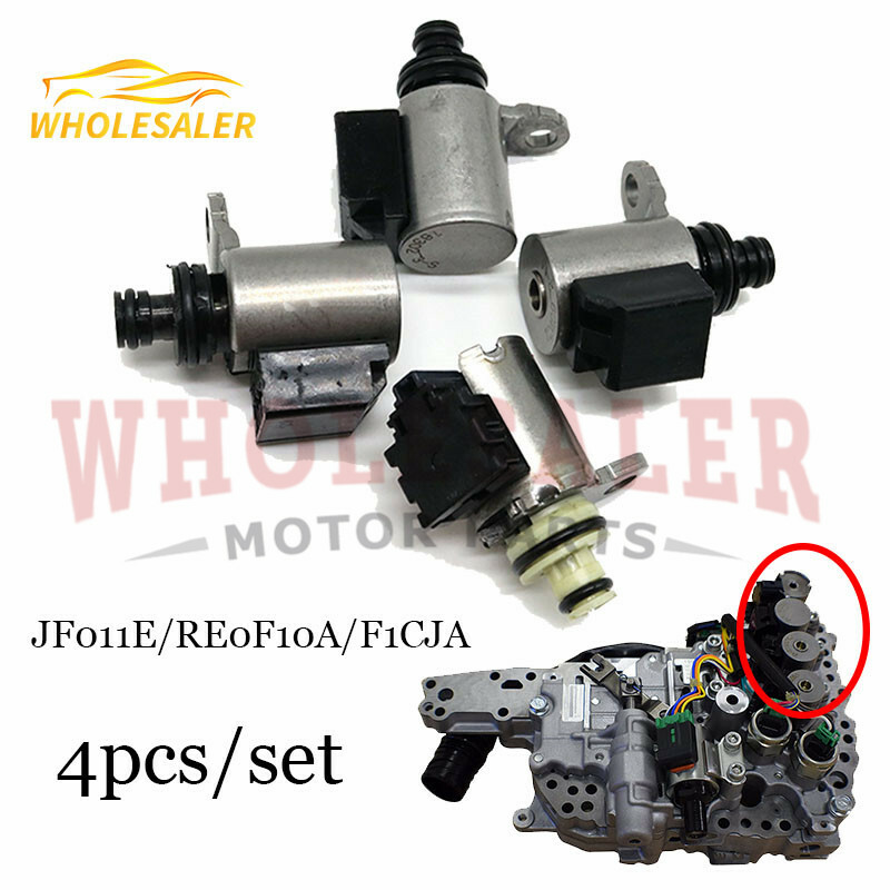 4 CVT Transmission Solenoid Kit JF011E For Nissan Sentra Dodge Caliber RE0F10A E - Foto 12