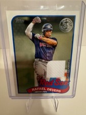 2024 Topps 1989 35th Anniversary Rafael Devers #89BR-RD Relics Boston Red Sox