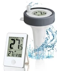 Wireless Pool Thermometer Set Outdoor Temperature LCD Digital Indoor Monitor