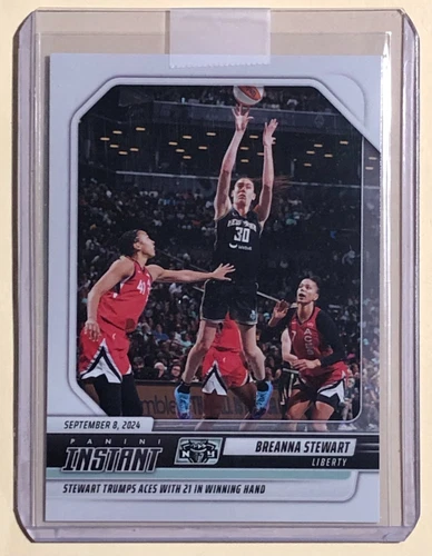 Breanna Stewart 2024 Panini Instant WNBA #207 New York Liberty 1/76 (In Hand)