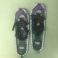 TUBBS TD91 CONTROL WINGS GREEN/PURPLE  8" x 25" SNOWSHOES (RATED UP TO 200 LBS)
