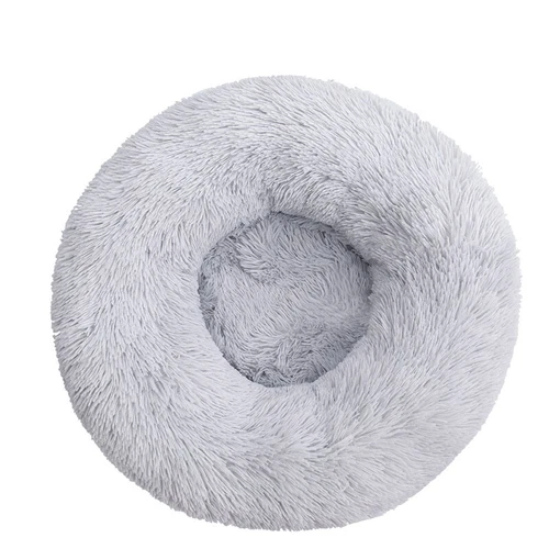 Hundebett Katzenbett Haustierbett Kuschelbett Bett Hundekorb Donut Kissen Plüsch - Bild 11 von 14