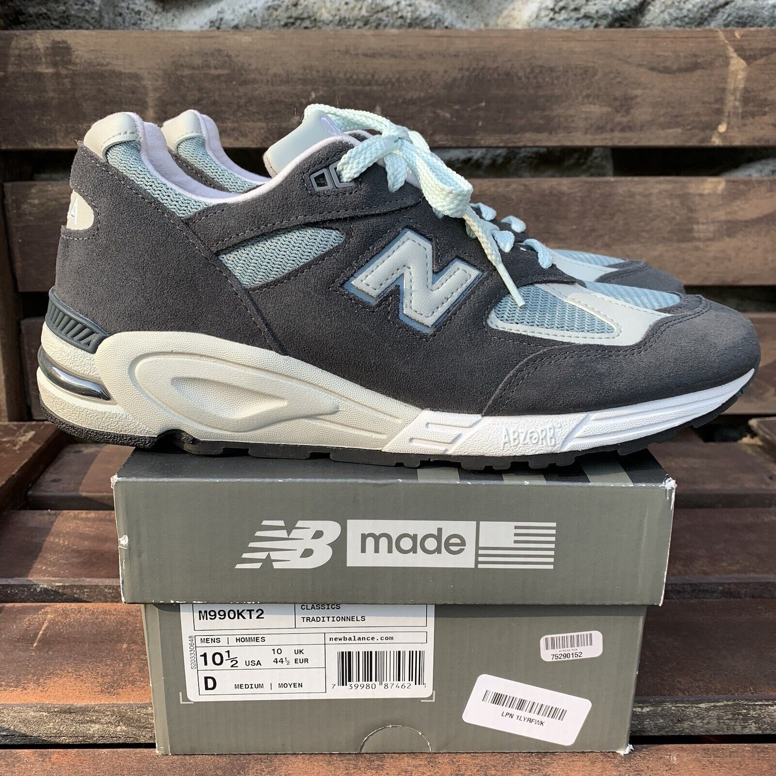 New Balance M990KT2 Kith Steel Blue 28.0