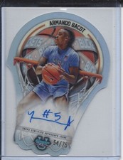 ARMANDO BACOT 2023 BOWMANS BEST UNIV BUCKETS REFRACTOR ON CARD AUTO #D 54/75