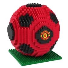 Manchester United BRXLZ 3D Club Crest Soccer Ball Construction Kit 687 Pieces