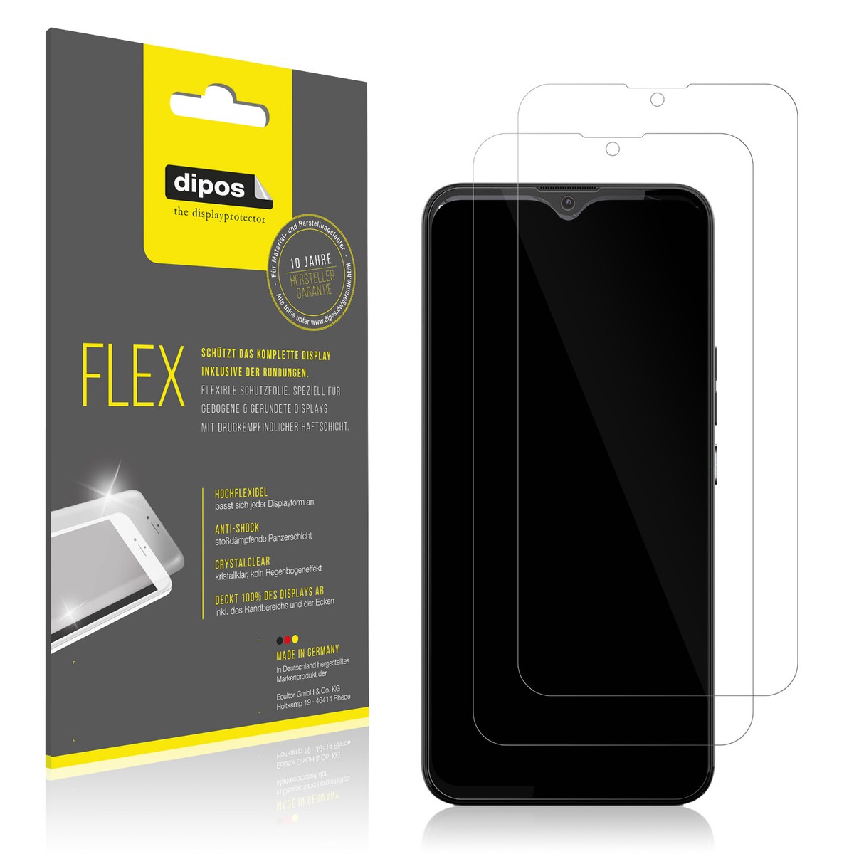 5x Pellicola Protettiva per Gigaset GX290 Plus Protezione Schermo Antiriflesso