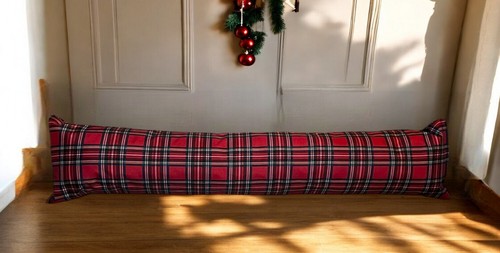 Draught Excluder For Bottom of Door Hallway Window Breeze Stopper Energy Saver - Picture 5 of 9
