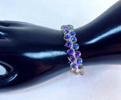 Beads Chakra Crystal Energy Heart Charm Bracelet Handmade Healing Stone Bracelet