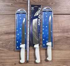 Dexter Russell 3 PC Knife Combo Chef Cutlery Butcher Steak Knife Set
