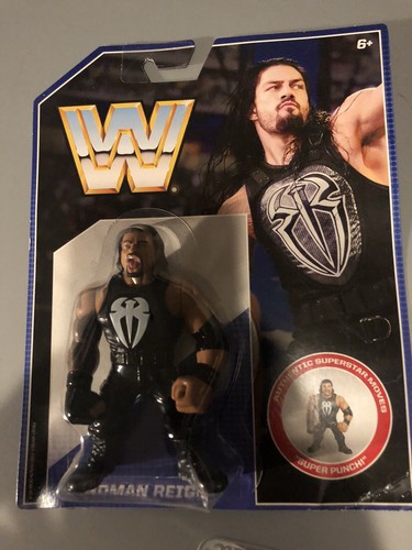 2016 Mattel Retro Series 1 WWE Roman Reigns Action...