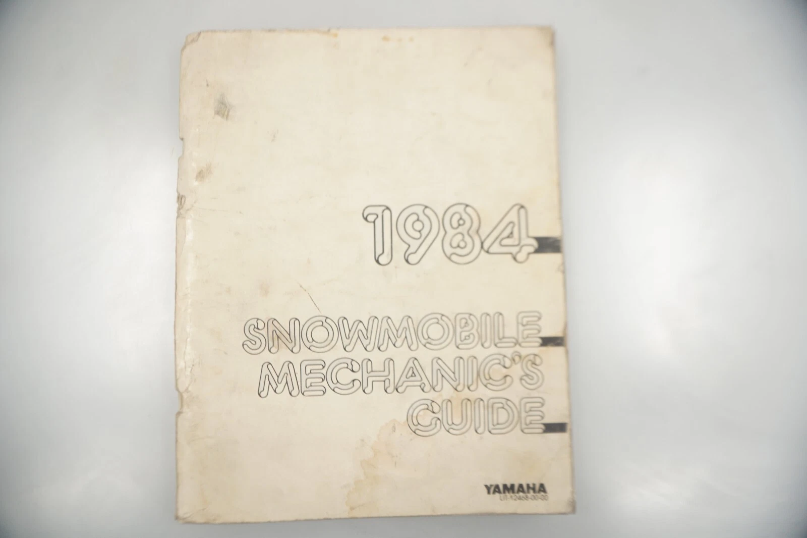 1984 Yamaha OEM Snowmoblie Mechanics Service Guide Manual LIT-12468-00-00