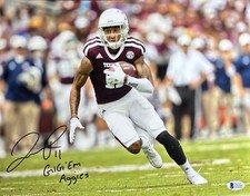 Josh Reynolds Signed 11x14 Photo Texas A&M 'Gig Em Aggies' Lions BAS J24500