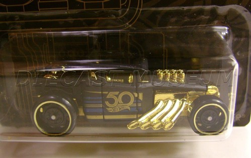 BONE SHAKER 1/6 2018 FIFTY 50TH YEARS ANNIVERSARY HW HOT WHEELS DIECAST 2017 - 第 2/2 張圖片