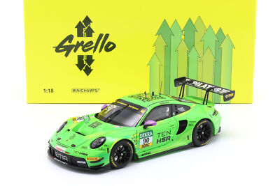 Porsche 911 GT3 R #90 2nd Hockenheim DTM 2023 D. Olsen Manthey 1:18 MInichamps