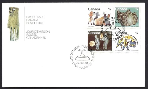 🍁Canada   #838a Block C  "INUIT SHELTER"  Brand New  1979 First Day Cover