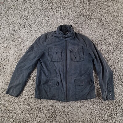Hugo Boss Jacket Mens Extra Large Oblade Black Denim | eBay 