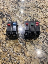 LOT OF 5 Westinghouse Cutler Hammer BR120 20 15 30 Amp 1 POLE Breakers