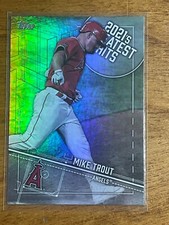 2022 Topps  2021's Greatest Hits Mike Trout #21GH-4 Los Angeles Angels