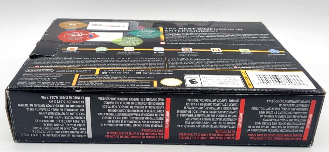 Zelda Hyrule Edition New Nintendo 3DS XL Console BOX ONLY *NO GAME
