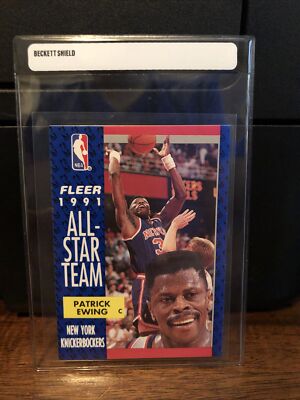 1991-92 Fleer Patrick Ewing Basketball Card #215 NM-Mint FREE