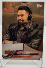 2018 Topps WWE Then Now Forever BRONZE #121 David Otunga wrestling card