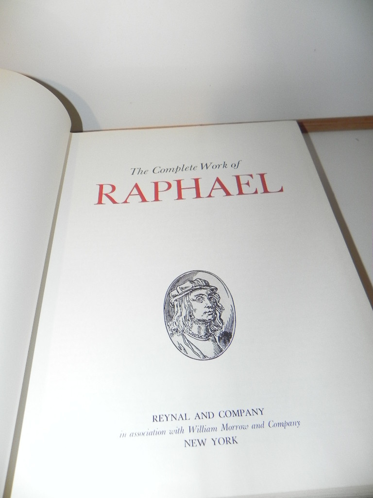 Complete Works Of Raphael　ラファエロ COMPLETE WORK of RAPHAEL 1969 Book Printed Italy 649 pp. 15