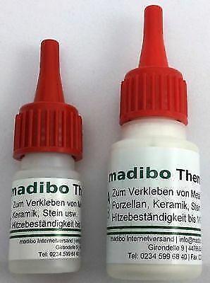 madibo Thermo 1100 Spezialkleber bis 1100°C Backofenscheibe - Afbeelding 1 van 1