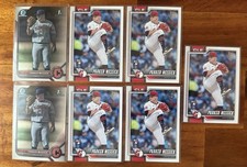 Parker Messick Card Lot (7) - 1st Bowman Chrome 2022 & Topps Rookie 2026