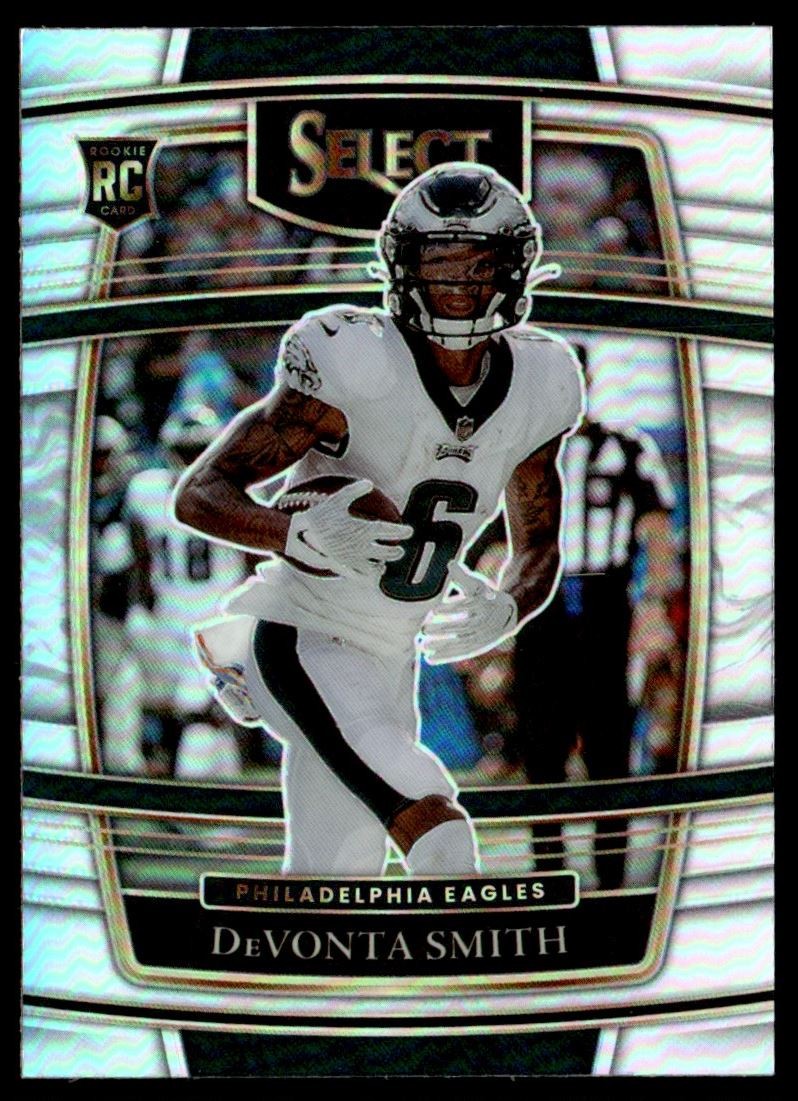 2021 Select Silver Prizms DeVonta Smith Rookie Philadelphia Eagles #49