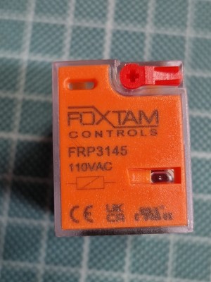 Foxtam FRP 3145 110VAC 14-polig 4PCO, 5 AMP Nennrelais