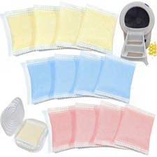 12 Pack Odor Refills with Whisker OdorTrap Pod, Cat Odor Eliminates Deodorant...