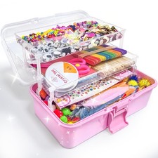 3000PCS Arts and Crafts Supplies Kit for Kids, DIY Craft Box Kits, Craft Supp...