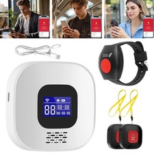 Emergency Call Button for Seniors, Tuya Wifi Alarm System Home, Seniors Emergenc