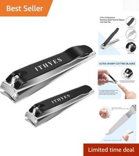 Deluxe Stainless Steel Nail Clipper Set for Easy Trimming – Ideal for All Ages