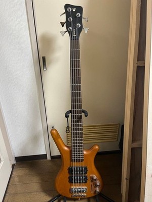 Warwick Corvette $$ 5ST Electric Bass w/ Case From JAPAN