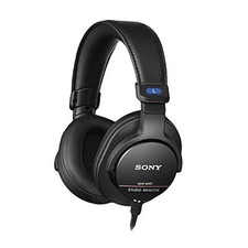 SONY Hi-Res Professional Studio Monitor Headphone MDR-M1ST Black Japan USED