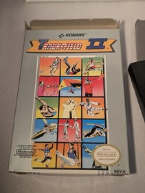 Track & Field II NES Nintendo Complete CIB Authentic Tested W Box Manual Nice!